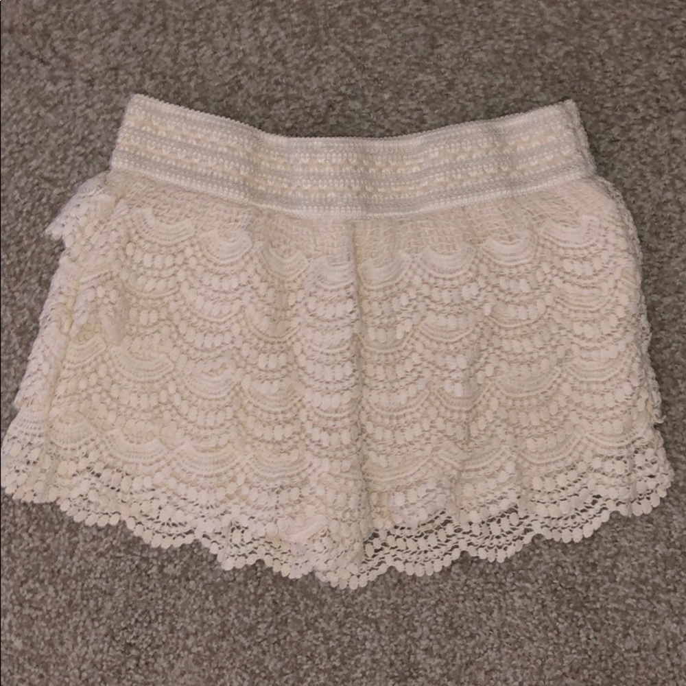 Lace shorts